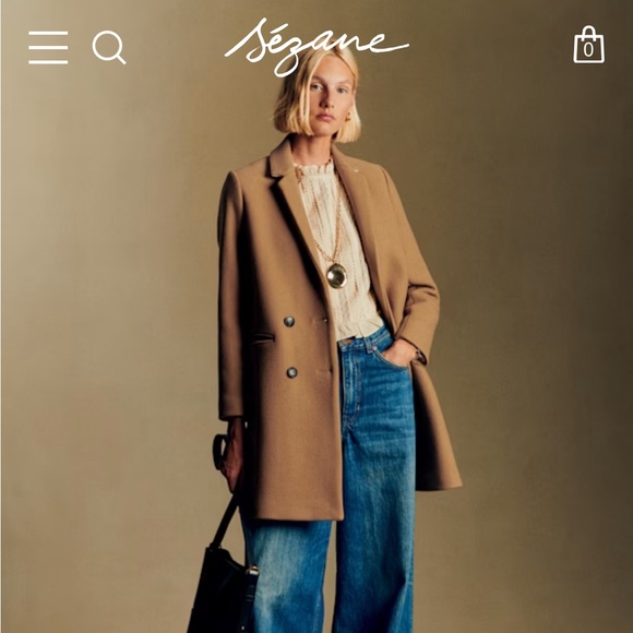 Sézane Johnson Coat
